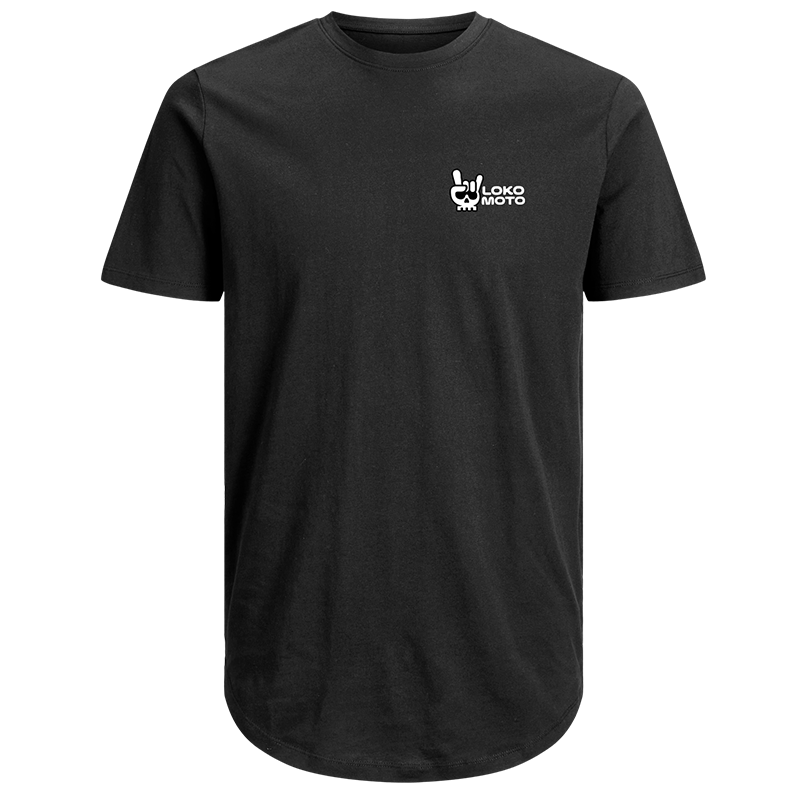 Camiseta "Si puedes leer esto es porque mi novia se ha caído de la moto"